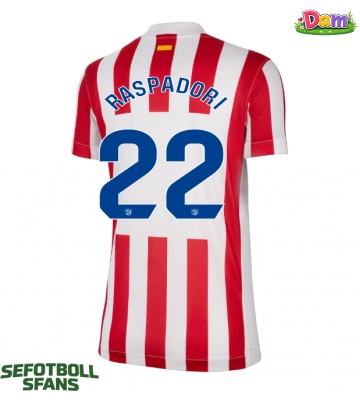 Atletico Madrid Giacomo Raspadori #22 Hemmatröja Kvinnor 2025-26 Kortärmad